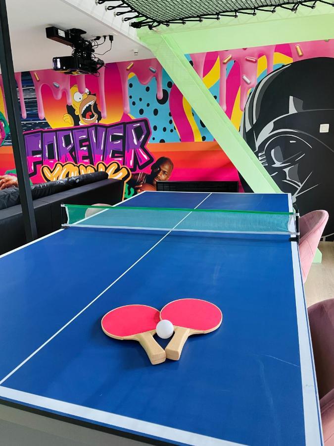 Capsule Forever Young - Jacuzzi - Sauna - Billard - Arcade De Jeux - Netflix & Home Cinema - Ping Pong Hastiere-par-dela Kültér fotó