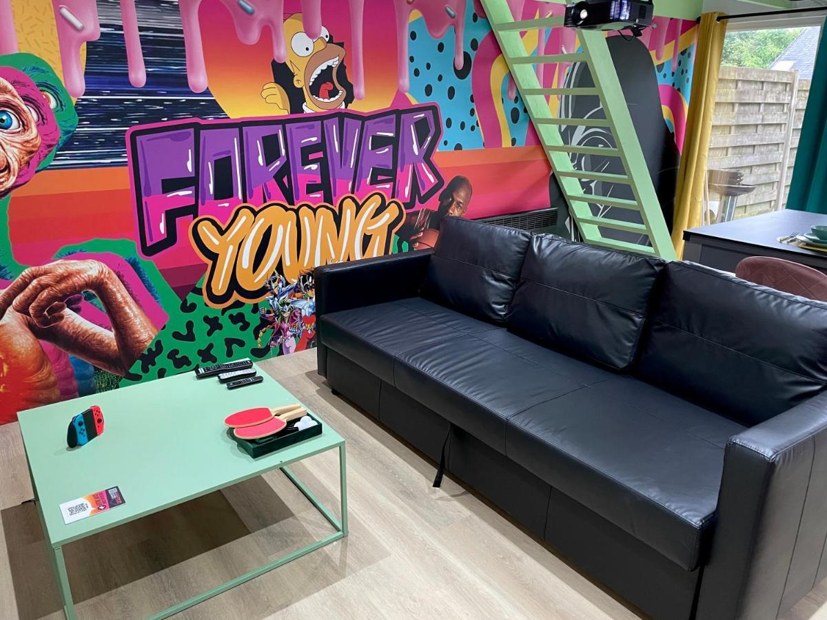 Capsule Forever Young - Jacuzzi - Sauna - Billard - Arcade De Jeux - Netflix & Home Cinema - Ping Pong Hastiere-par-dela Kültér fotó